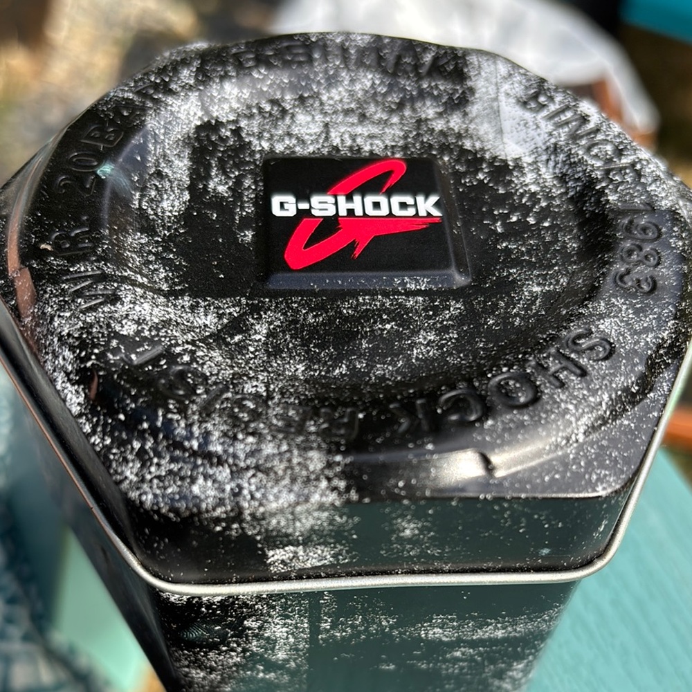 G-Shock Black and Red Watch